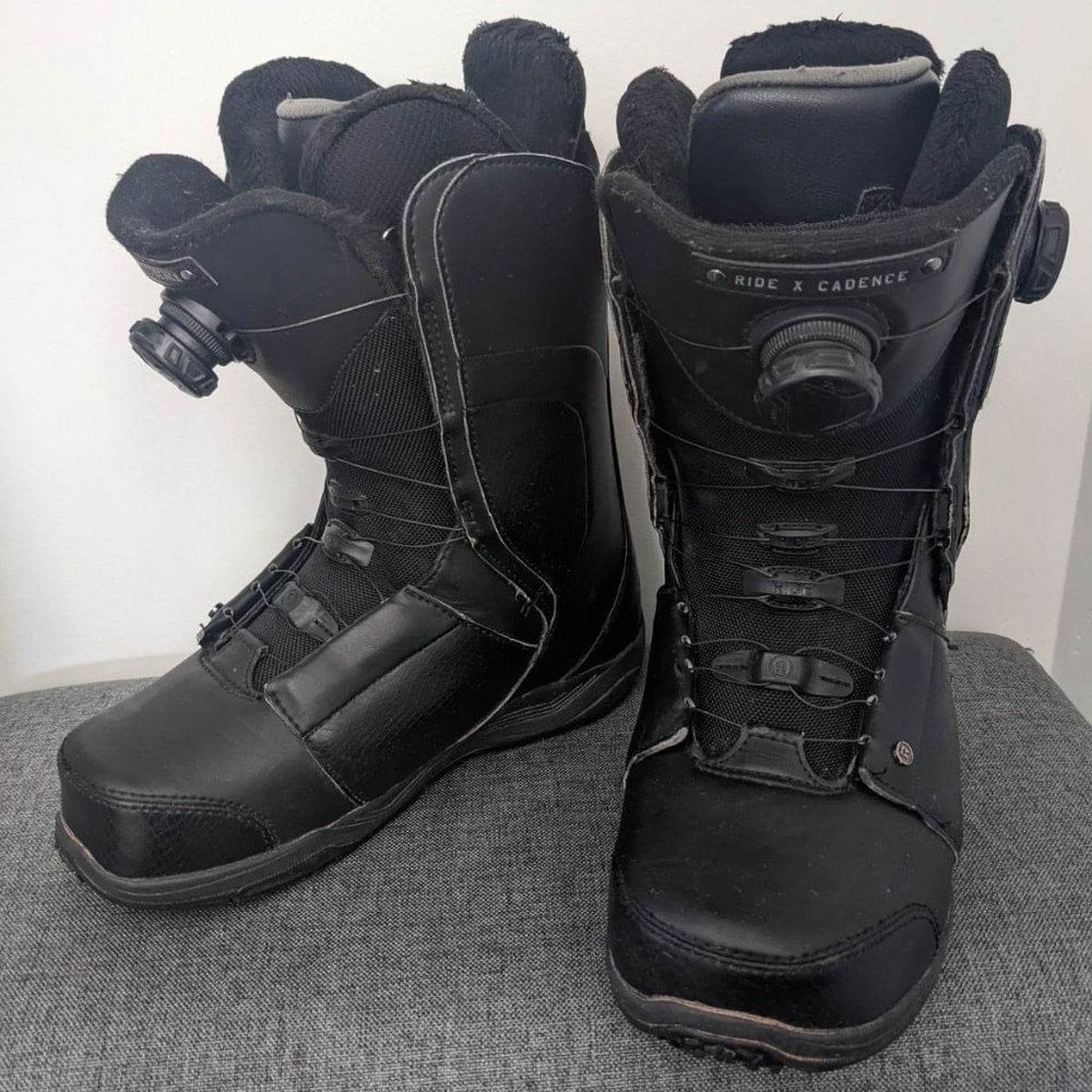 Ride Cadence 2020 Women's 8.5 Double Boa Snowboard Boots